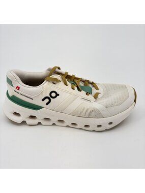 On Cloudrunner 2 Womens Size 6.5 White Athletic Running Walking Shoes Sneakers